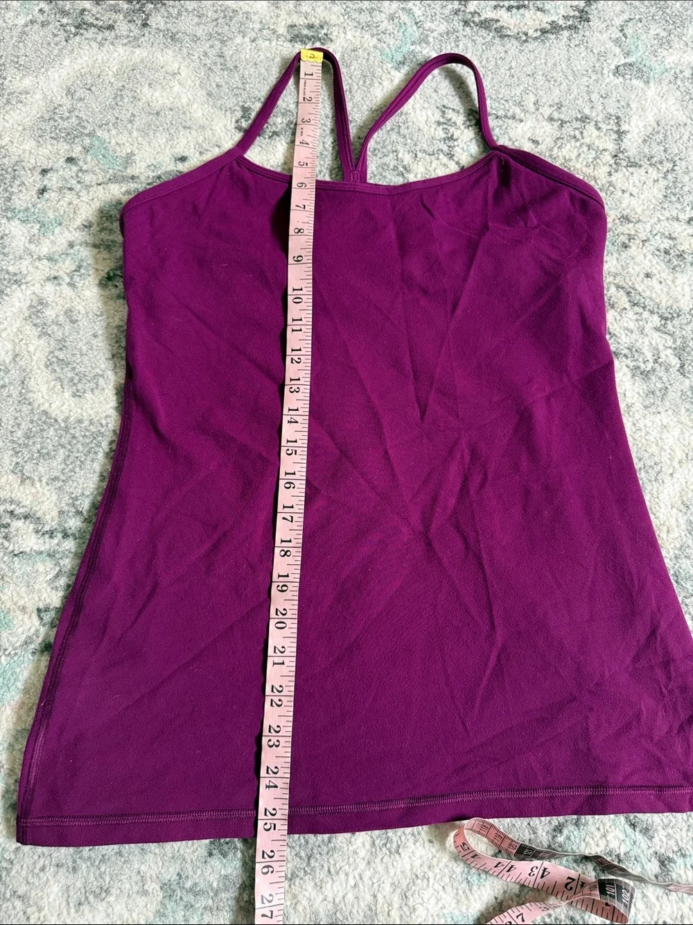 Lululemon Power Y Tank Purple
